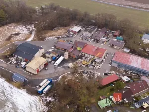 Pronájem skladu, Stěžery, 222 m2