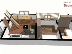 Prodej chaty, Světlá nad Sázavou - Leštinka, 65 m2