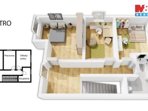 Prodej rodinného domu, Milovice - Mladá, Lipová, 99 m2