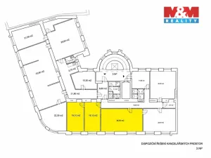 Pronájem kanceláře, Ostrava - Moravská Ostrava, Puchmajerova, 73 m2