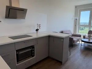 Pronájem bytu 1+kk, Praha - Černý Most, Arnošta Valenty, 38 m2