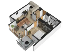 Pronájem bytu 2+kk, Praha - Žižkov, Olgy Havlové, 50 m2