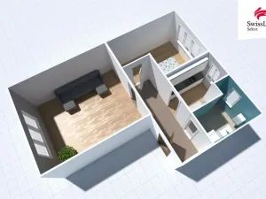 Prodej bytu 2+1, Plzeň, Božkovská, 53 m2