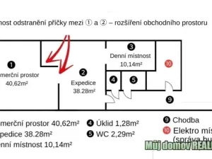 Pronájem obchodního prostoru, Praha - Libuš, Dobronická, 79 m2