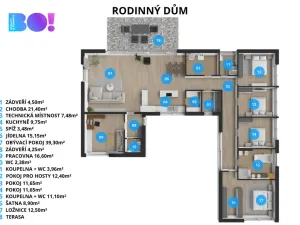 Prodej rodinného domu, Rajnochovice, 196 m2
