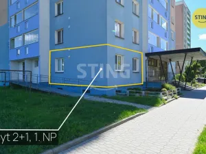 Prodej bytu 2+1, Vsetín, Jiráskova, 46 m2