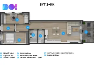 Prodej apartmánu, Soběšovice, 103 m2