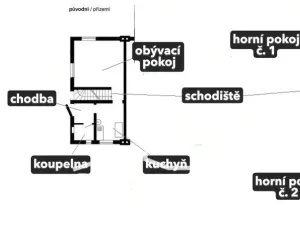Prodej rodinného domu, Zlín, Zálešná XII, 67 m2