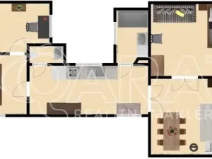 Pronájem bytu 4+1, Praha - Nové Město, Mikulandská, 84 m2