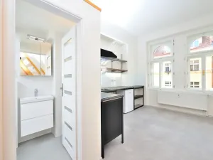 Pronájem bytu 1+kk, Praha - Vinohrady, Rejskova, 22 m2
