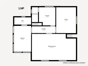 Prodej chaty, Rozsochy, 85 m2