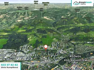 Pronájem bytu 3+1, Rožnov pod Radhoštěm, Travinářská, 74 m2