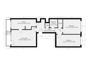 Pronájem bytu 3+1, Praha - Stodůlky, Amforová, 73 m2