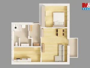 Prodej bytu 2+1, Praha - Liboc, Nová Šárka, 62 m2