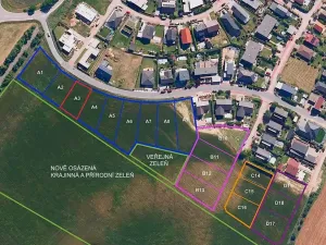 Prodej pozemku pro bydlení, Hrušovany u Brna, Pod Střediskem, 728 m2