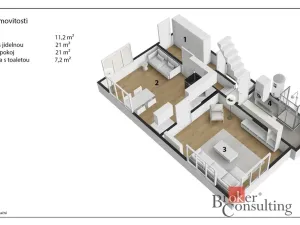 Prodej rodinného domu, Horní Bradlo - Dolní Bradlo, 120 m2
