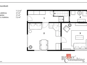 Prodej rodinného domu, Horní Bradlo - Dolní Bradlo, 120 m2