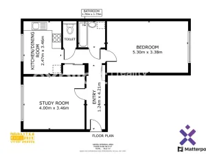 Pronájem bytu 2+1, Zlín, Větrná, 58 m2
