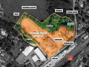 Prodej komerčního pozemku, Mníšek, Nádražní, 20448 m2