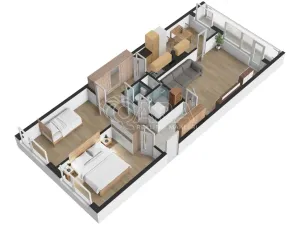 Pronájem bytu 3+1, Praha - Stodůlky, Janského, 74 m2