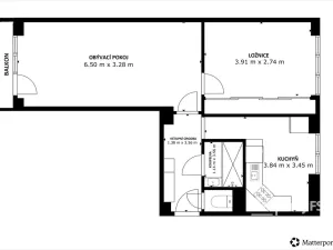Prodej bytu 2+1, Ústí nad Labem - Bukov, Školní, 53 m2