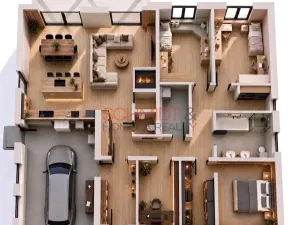 Prodej rodinného domu, Starovičky, 157 m2