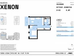 Prodej bytu 2+kk, Brno, Plynárenská, 43 m2