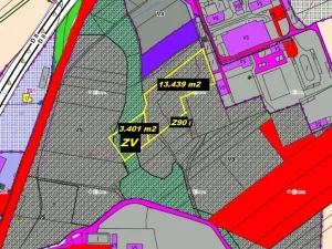 Prodej komerčního pozemku, Mníšek pod Brdy, 14343 m2