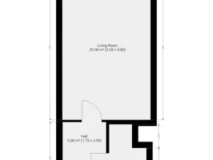 Pronájem bytu 1+kk, Praha - Hostivař, Horolezecká, 30 m2