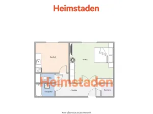 Pronájem bytu 1+1, Albrechtice, Hornická, 37 m2
