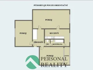 Prodej bytu 3+1, Mariánské Lázně - Úšovice, Hroznatova, 60 m2
