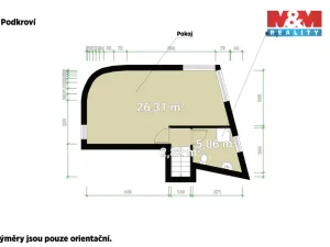 Prodej rodinného domu, Roztoky, Burgerova, 150 m2