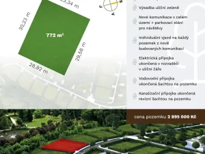 Prodej pozemku pro bydlení, Uničov, 772 m2