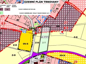 Prodej pozemku pro bydlení, Trnovany, 4564 m2
