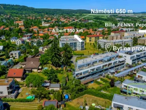 Prodej bytu 3+kk, Mníšek pod Brdy, Ke škole, 73 m2