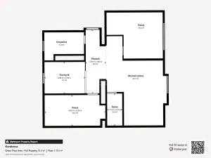Prodej bytu 3+1, Jirkov, Koněvova, 63 m2