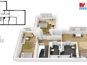 Prodej rodinného domu, Praha - Suchdol, K Roztokům, 160 m2