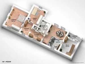 Prodej rodinného domu, Třebešice, 236 m2