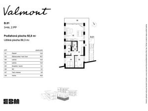Prodej bytu 3+kk, Doksy, Lázeňský vrch, 93 m2