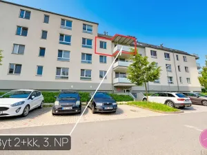Pronájem bytu 2+kk, Olomouc, Topolová, 47 m2