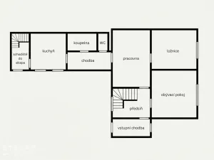 Prodej rodinného domu, Rajhrad, Masarykova, 240 m2