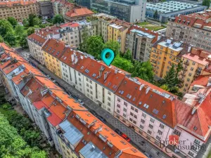 Prodej bytu 1+kk, Praha - Bubeneč, N. A. Někrasova, 50 m2