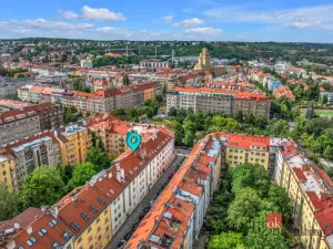 Prodej bytu 1+kk, Praha - Bubeneč, N. A. Někrasova, 50 m2