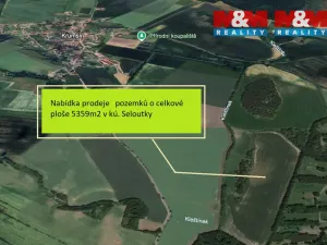Prodej pole, Seloutky, 5359 m2