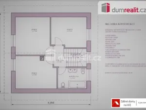 Prodej rodinného domu, Bojkovice, Pitínská, 93 m2