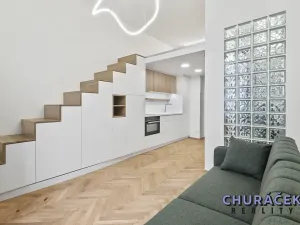 Pronájem bytu 1+kk, Praha - Nusle, Oldřichova, 20 m2