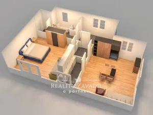 Prodej rodinného domu, Týnec nad Sázavou - Pecerady, 70 m2