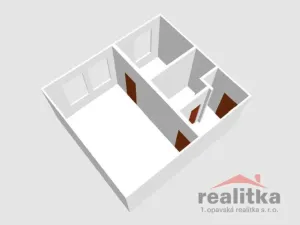 Pronájem bytu 1+1, Opava - Předměstí, Kylešovská, 32 m2
