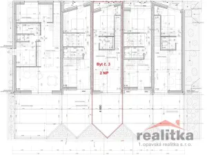 Pronájem bytu 2+kk, Opava, Na Prachovníku, 60 m2