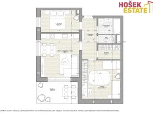Prodej bytu 3+kk, Holubice, 67 m2